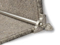 Eastern Promise Dubai Stair Rods — Satin Nickel — official Stair Rods UK image