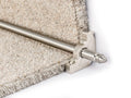 Premier Lancaster Solid Brass Stair Rods — Satin Nickel — official Stair Rods UK image