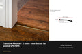 Stair Rods UK Tramline Reducer - 2-3mm 1mm Recess for peeled SPC/WPC — 180cm — Ali Antique